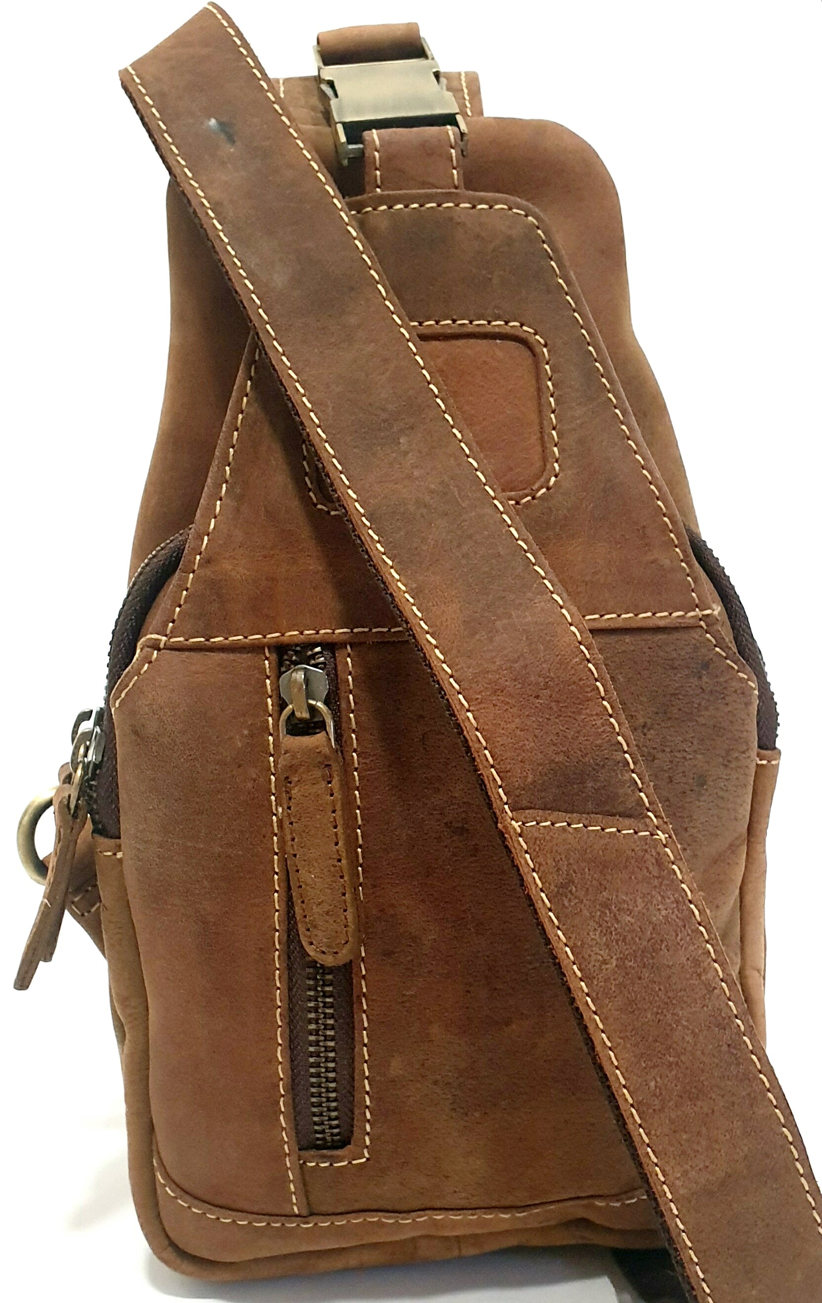 Umhängetasche Klein – Sling Bag, Brusttasche, Schultertasche, Aus Polyester, Mit Verstellbarem Gurt, Für Reisen, Wandern, Radfahren & Laufen